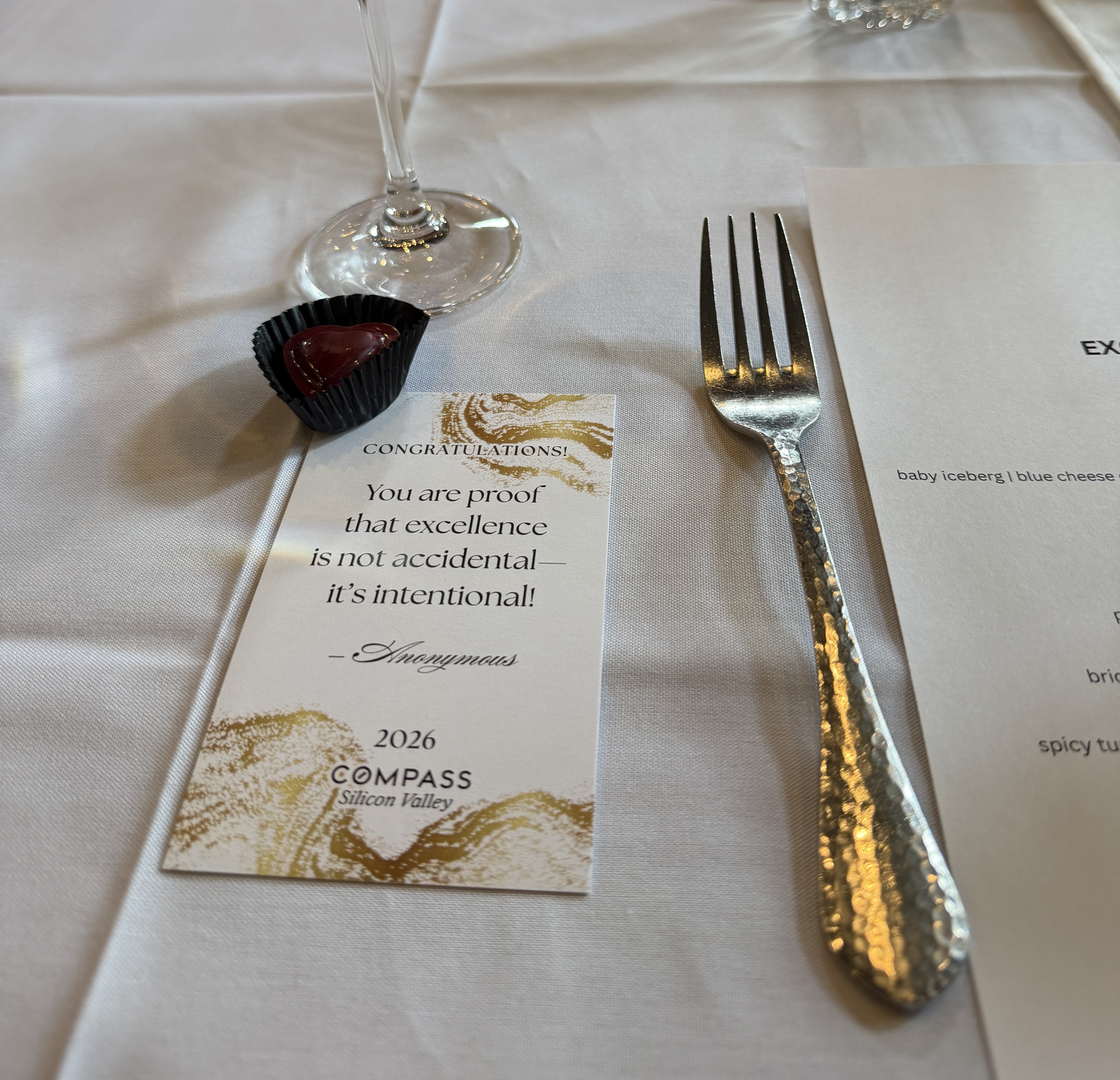 Excellence is not accidental — it’s intentional. Honored to be in a room of top performers in Saratoga this week. In Silicon Valley real estate, results don’t happen by chance. They’re built through strategy, positioning, negotiation, and execution. 2026 — we raise the bar. Excellence is not accidental — it’s intentional. Honored to be in a room of top performers in Saratoga this week. In Silicon Valley real estate, results don’t happen by chance. They’re built through strategy, positioning, negotiation, and execution. 2026 — we raise the bar.